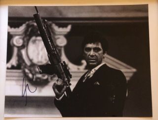 Al Pacino - Tony Montana Scarface - Autographed In Person 8x10 W/