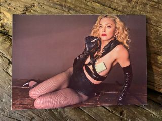 Madonna - Sexy Pop Singer - Hand Signed Autographed Photo/card.