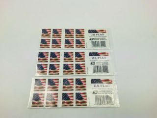 3 X 20 Usps Us Flag Forever Stamps Total Of 60 Stamps 2017