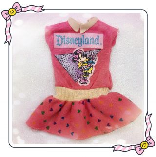 The Heart Family Visits Disneyland Park Mattel 1989 Minnie Mouse Dress Outfit