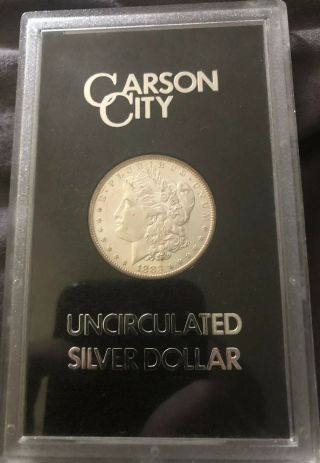 Usa 1883 Cc Carson City Gsa Silver Morgan Dollar $1 Coin