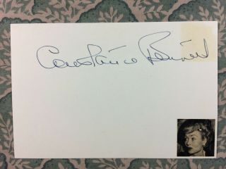 Constance Bennett - What Price Hollywood - Topper - Cytherea - Autographed 1964