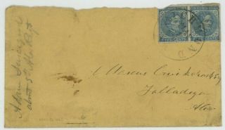 Mr Fancy Cancel Csa 7 Pair Cover Tied Richmond Va Cds To Talldega Soldier Letter