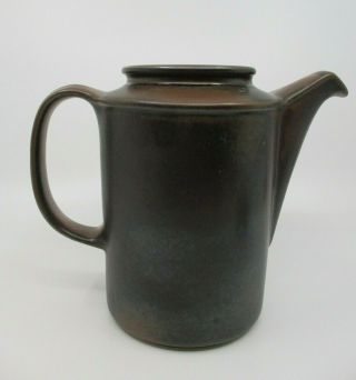 Arabia Of Finland Ruska Coffee Pot - No Lid - 6 3/4 " - 1203g