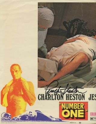 CHARLTON HESTON - Lobby Card No.  7 - 