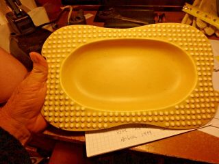 Sss - Vintage Red Wing Art Pottery 12 X 8 " Bowl - Yellow M - 2001