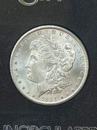 Ngc Ms64 1884 - Cc Gsa Morgan Dollar.  Gem Bu.  Nr.