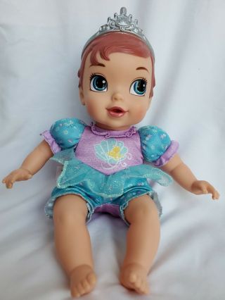Tollytots The Little Mermaid My 1st Disney Princess Ariel Baby 13 " Doll W/tiara