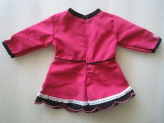 Dress Along Dolly Irish Step Dancing Doll Outfit To Fit American Girl Doll - Red 3