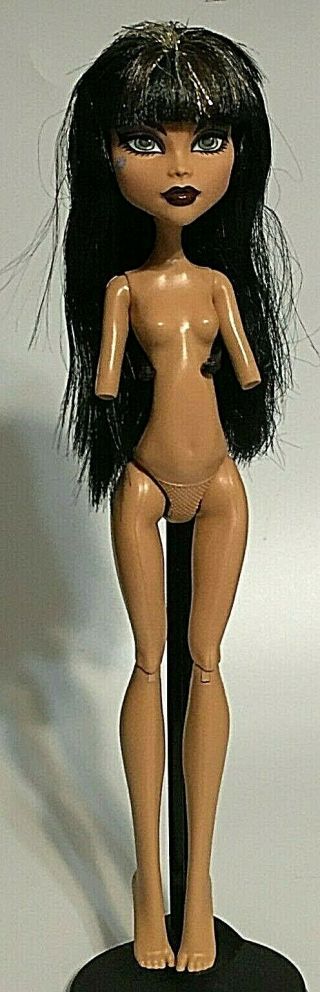Monster High Cleo De Nile First Wave Nude Doll Only No Arms & Hands
