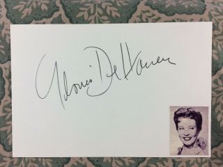 Gloria Dehaven - Out To Sea - Two Girls And A Sailor - Bog - Autographed 1963