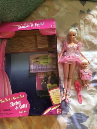 Barbie Doll 1997 Ballet Recital Barbie & Kelly