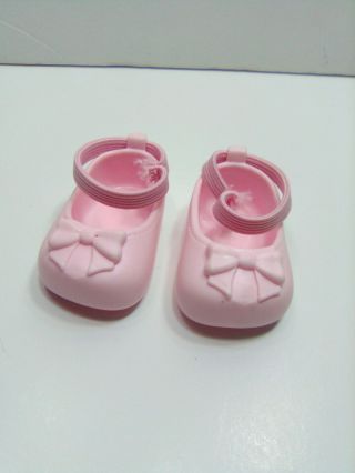 Doll Shoes Clothes - Fisher Price Little Mommy Pink Ballet Shoes 2