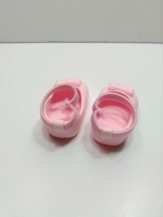 Doll Shoes Clothes - Fisher Price Little Mommy Pink Ballet Shoes 3