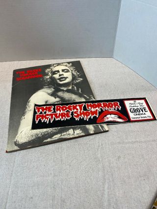 The Rocky Horror Picture Show Scrapbook And Sticker