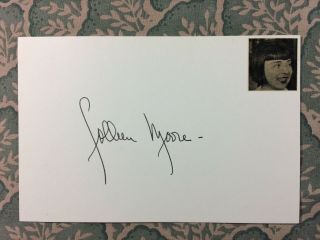Colleen Moore - Flaming Youth - Why Be Good? - Look Your Best - Autographed 1963