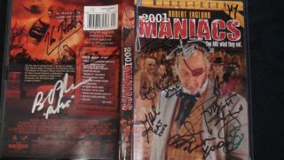 2001 Maniacs Dvd Signed By Robert Englund And Many More