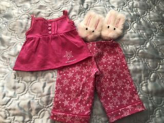American Girl Doll Pink Pajama Set