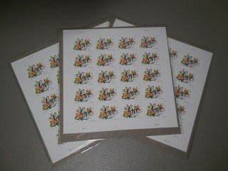 60 Love Flourishes Forever Postage Stamps 3 Sheets Of 20 Usps Forever Stamps
