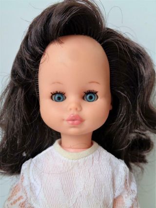 Vintage 1960s - 70s Italian Doll Furga Or Bonomi 12 " Brunette Girl Alta Moda Bride