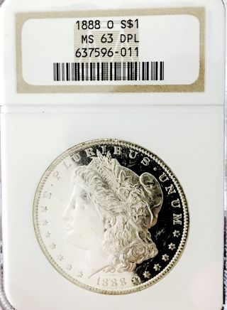 1888 O Morgan Dollar Ngc Ms63dmpl Ultra Udm 30,  In Insane Mirrors Wow Nr 17996