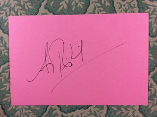 Ann Reinking - All That Jazz - Annie - A Night On The Town - Autographed 1980