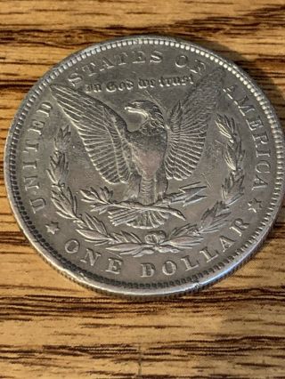 1893 Morgan Silver Dollar Key Date.  In. 2