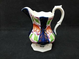 ❤ Gaudy Welsh Shaped Pitcher 023