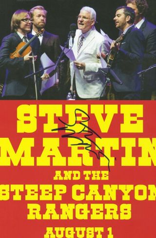 Steve Martin Autographed Concert Poster The Jerk