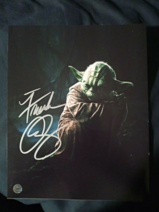 Frank Oz Signed / Autographed 8x10 Photo (star Wars / Yoda)