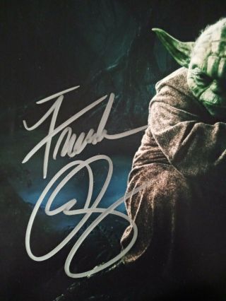 Frank Oz Signed / Autographed 8X10 Photo (Star Wars / Yoda) 2