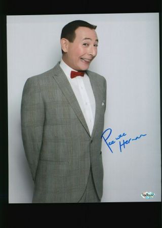 Pee Wee Herman - Paul Reubens - Pee Wees Playhouse - 8x10 Autographed Photograph