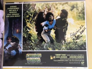 Adrienne Barbeau The Swamp Thing Signed Autograph 8x10 Color Glossy Photo