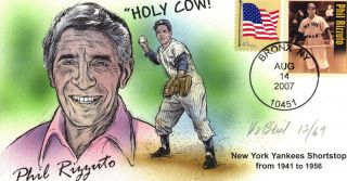 Bevil Hp H&m Passing Of Ny Yankee Phil Rizzuto Dod Sc 4186
