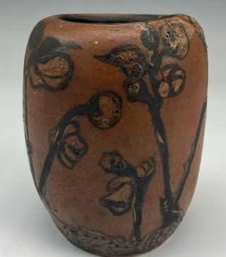 Mystery Maker Studio Hand Crafted Art Pottery Shelf Mantle Bud Flower Vase Mmb