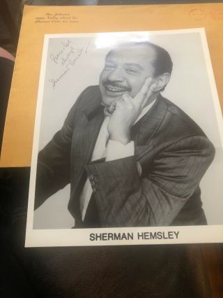 Sherman Hemsley " The Jeffersons " Signed Autographed 8x10 Promotional Photo Profn