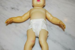 Vintage Terri Lee Clothes - Linda Baby " Panty " Diaper With Lace Trim In Front