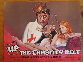 Up The Chastity Belt 1972 Film Publicity Campaign Book Frankie Howerd