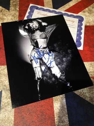 Kate Bush Classic Hand Signed 10 X 8 Photo - Autograph &