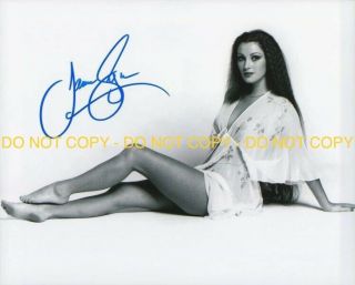 Jane Seymour,  Bond Girl,  Live And Let Die,  Hand Signed 8x10 Photo W/coa