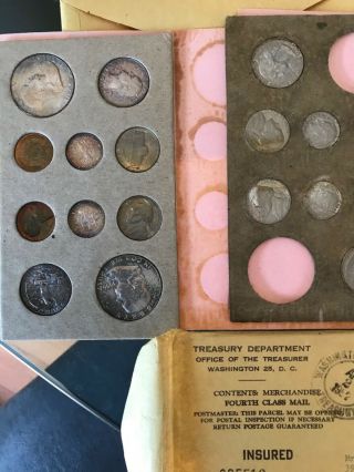 1956 Us Set,  Pkg,  18 Coins,  Only 45k Issued