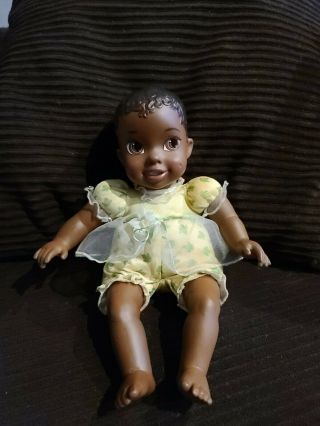 Disney Princess Tiana My First Bedtime Baby Doll 13 " Princess And The Frog