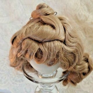 Vintage Dollspart Doll Wig Maria Honey Blond Sz.  11 6