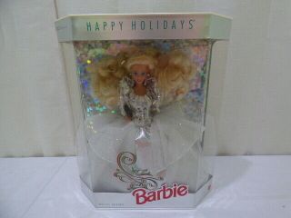 Mattel Special Edition 1992 Happy Holidays Barbie Doll 1429 Nrfb