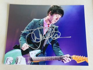 The Smiths Guitar Legend Johnny Marr Signed Autographed 8x10 Photo