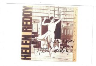 Helen Reddy Signed Autographed 4 X 6 Photo Singer Actress Activist B