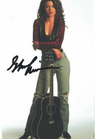 Shania Twain Signed Autographed 4 X 6 Photo Singer