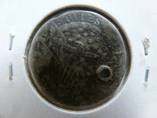 1805 Draped Bust Dime Coin - (Holed) 2