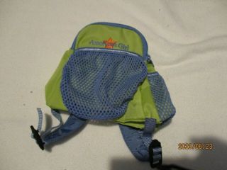 American Girl Doll Basketball Backpack Bag (blue,  Lime,  Orange) Only 2005
