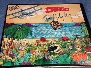 Colin Hay Signed Autographed Men At Work Cargo Record Album Lp